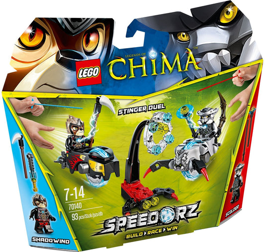 LEGO 70140 Stinger Duel Speedorz Scorpion CHI Ring
