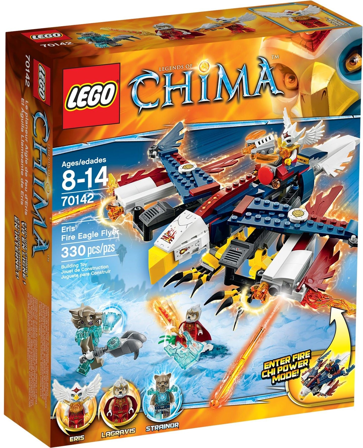 LEGO 70142 Eris Fire Eagle Flyer: CHI Power & Rescue Mission
