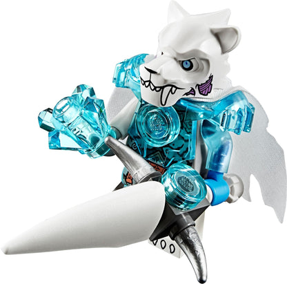 LEGO 70143 Sir Fangar's Saber-tooth Walker - Ice Battle with Gorzan