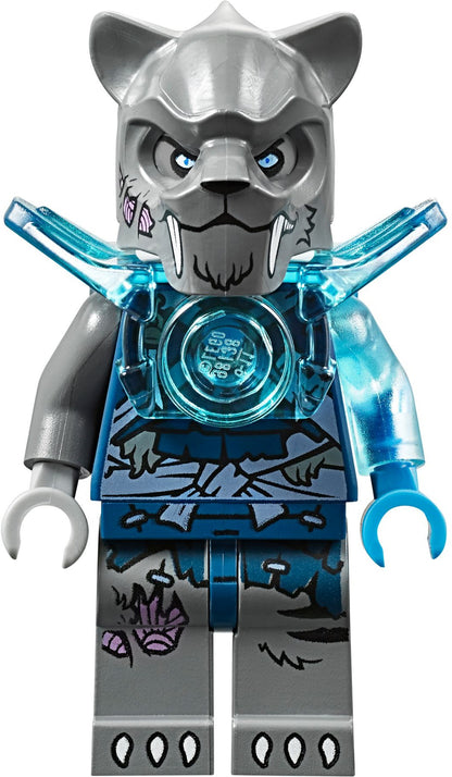 LEGO 70143 Sir Fangar's Saber-tooth Walker - Ice Battle with Gorzan