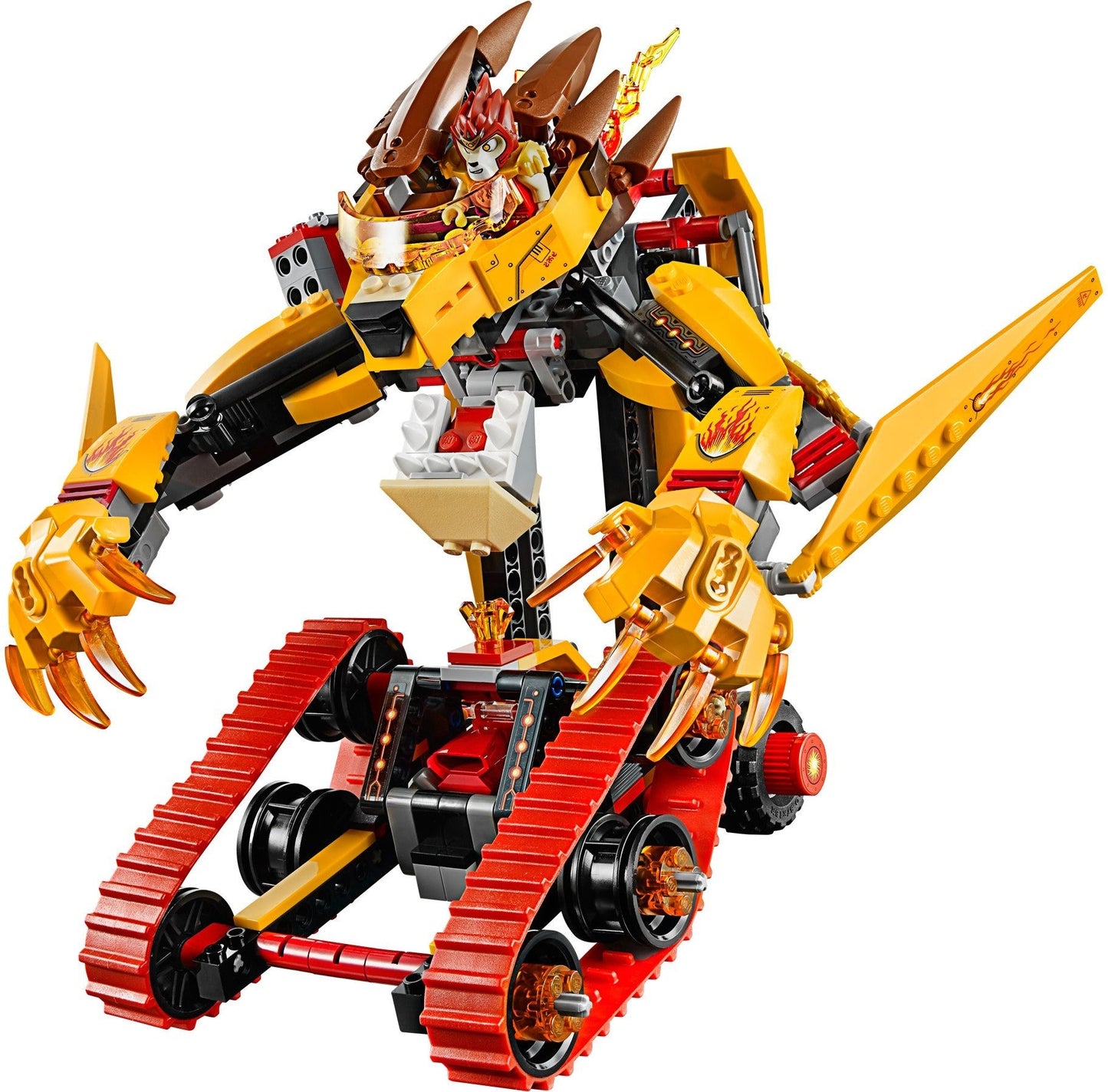 LEGO 70144 Laval's Fire Lion - CHI Power Mech with Cragger & Mungus