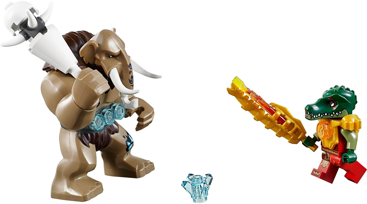 LEGO 70144 Laval's Fire Lion - CHI Power Mech with Cragger & Mungus