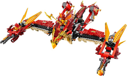 LEGO 70146 Flying Phoenix Fire Temple: CHI Power Showdown