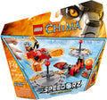 LEGO 70149 Worriz Speedorz Scorching Blades CHI Fire Speedor - SuperSaverAU - view 1