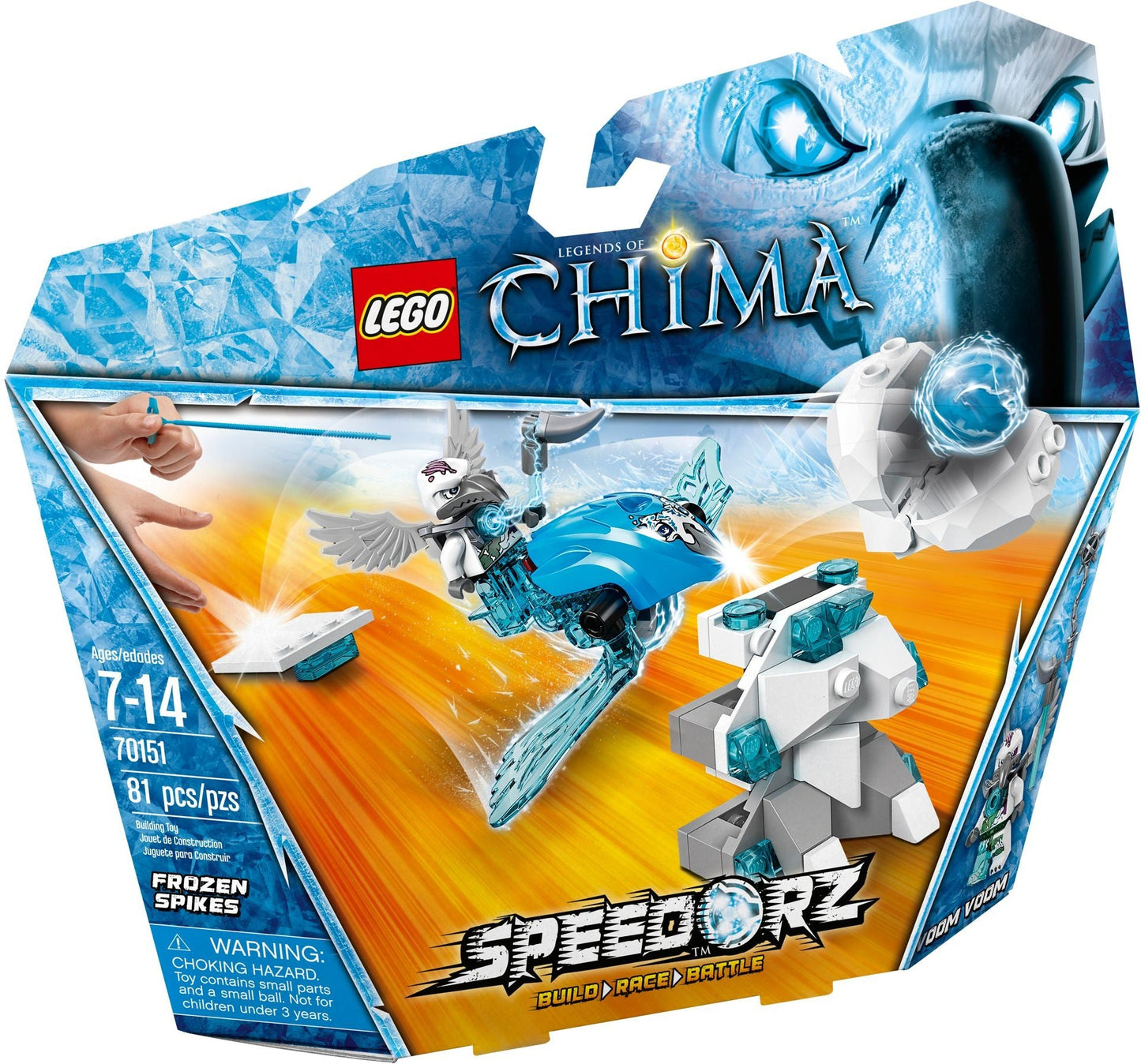 LEGO 70151 Voom Voom Frozen Spikes Speedorz CHI