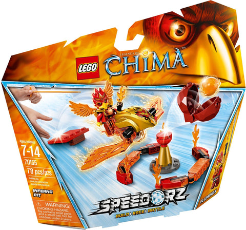 LEGO 70155 Fluminox’s Inferno Pit Speedorz CHI Fire Game - SuperSaverAU - view 1