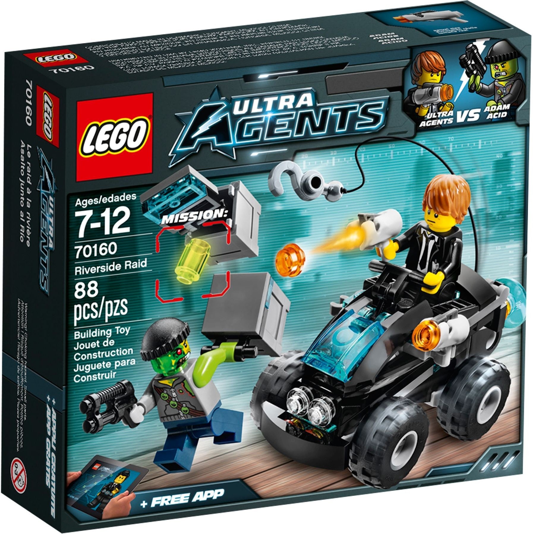LEGO 70160 Ultra Agents Riverside Raid- Auzzi Store