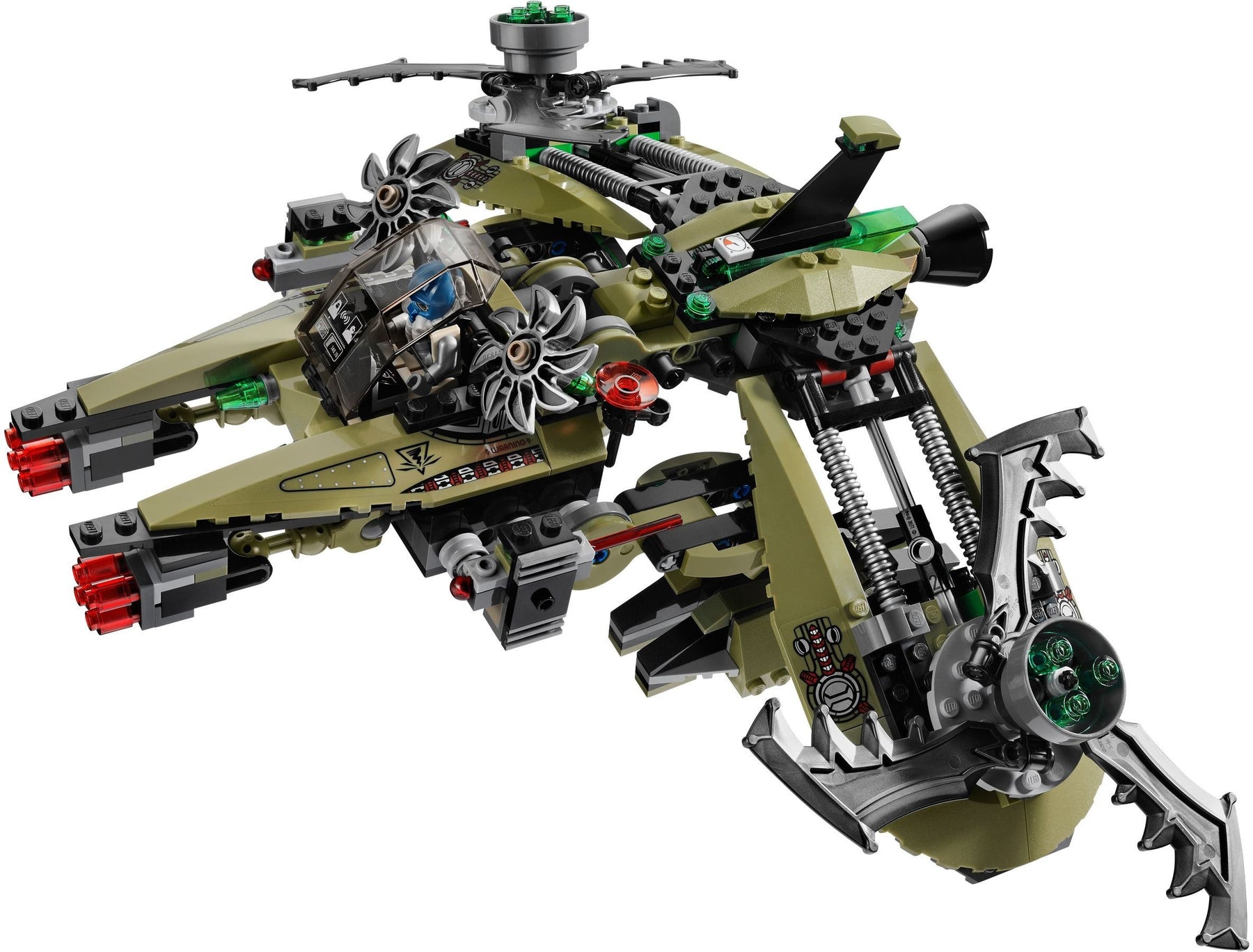 LEGO 70164 Hurricane Heist: Stop Psyclone's Tornado Flyer! - SuperSaverAU - view 2