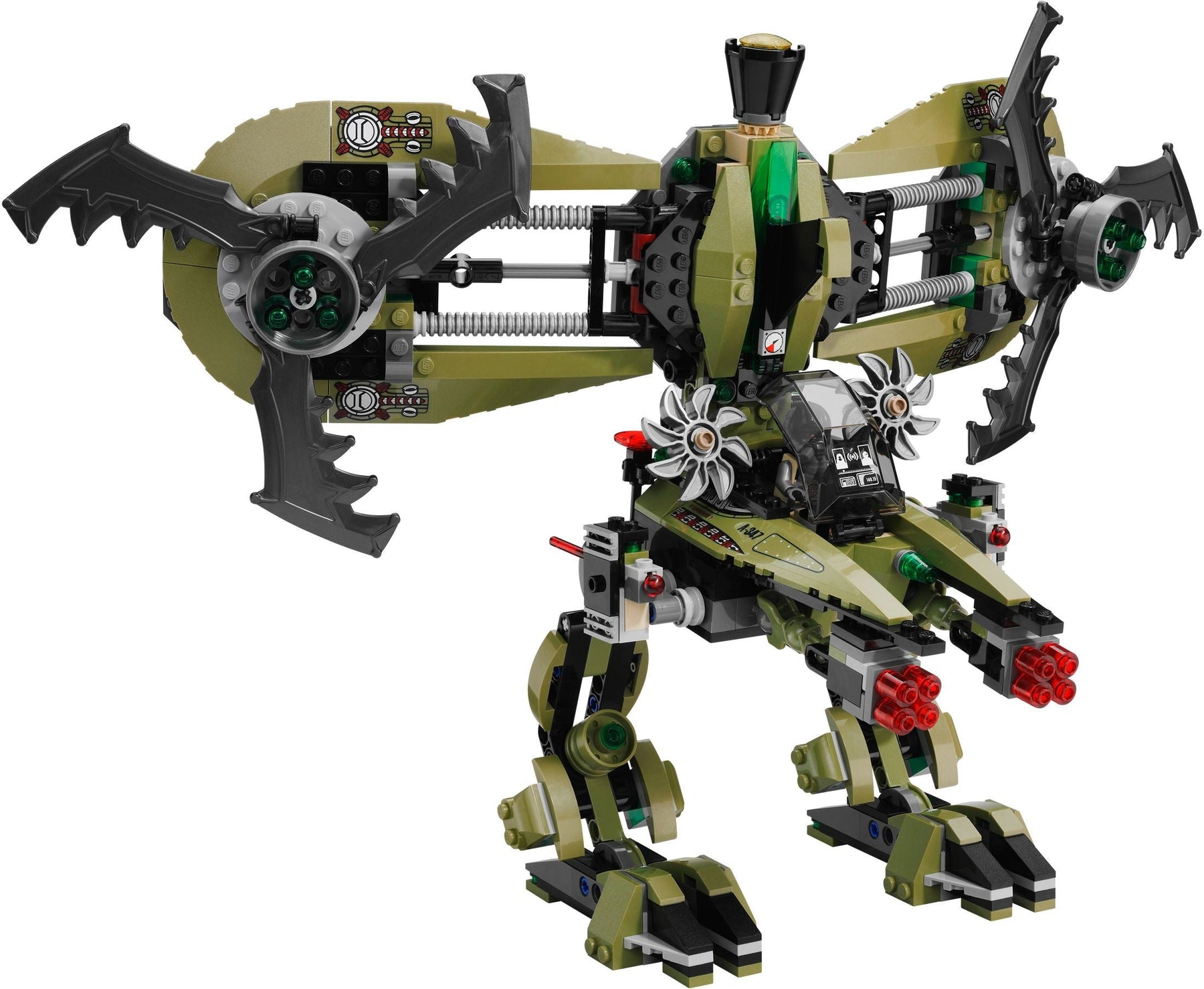 LEGO 70164 Hurricane Heist: Stop Psyclone's Tornado Flyer! - SuperSaverAU - view 3