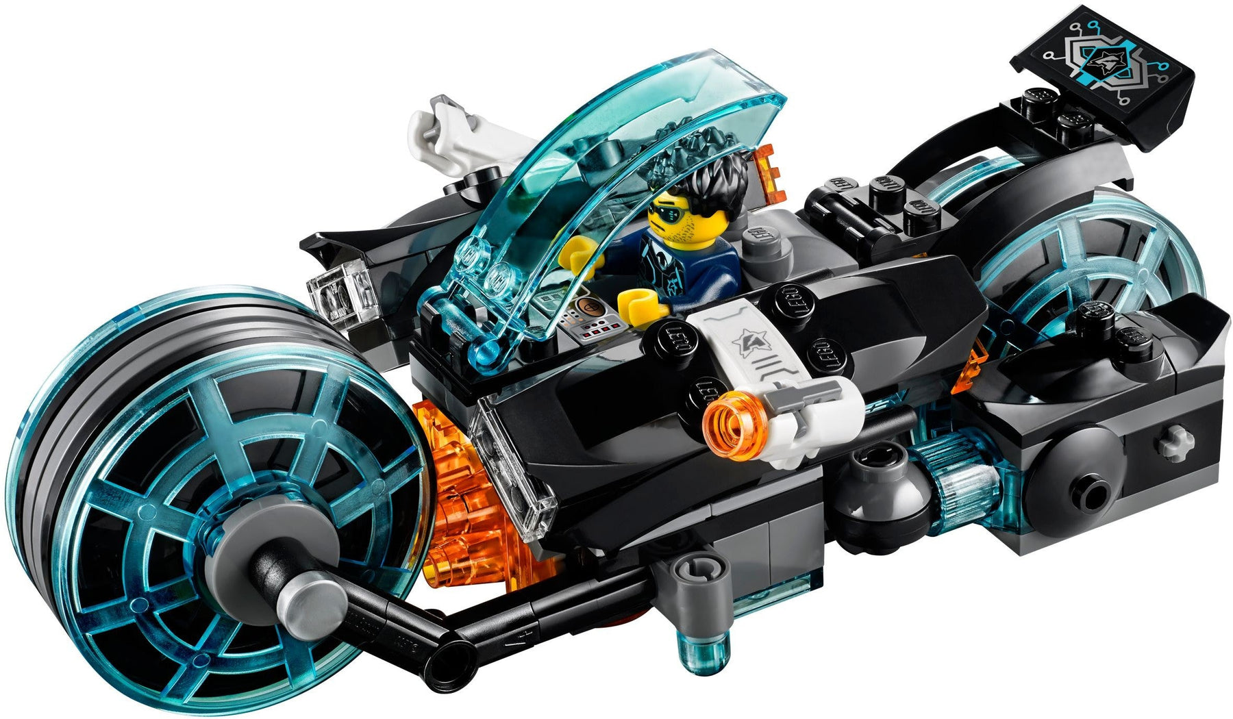 LEGO 70167 Ultra Agents Invizable Gold Getaway Stealth Bike - SuperSaverAU - view 2