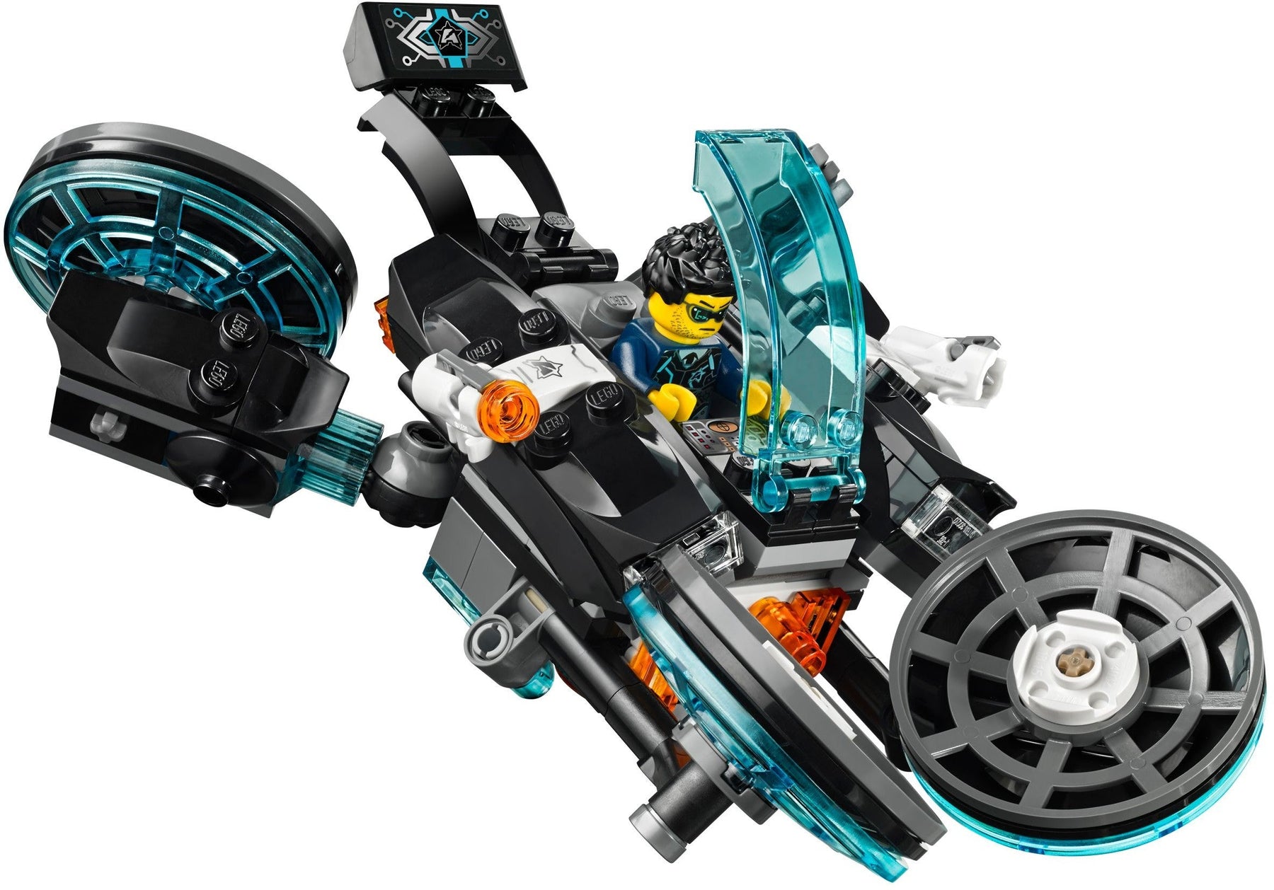 LEGO 70167 Ultra Agents Invizable Gold Getaway Stealth Bike - SuperSaverAU - view 5