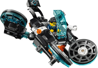 LEGO 70167 Ultra Agents Invizable Gold Getaway Stealth Bike