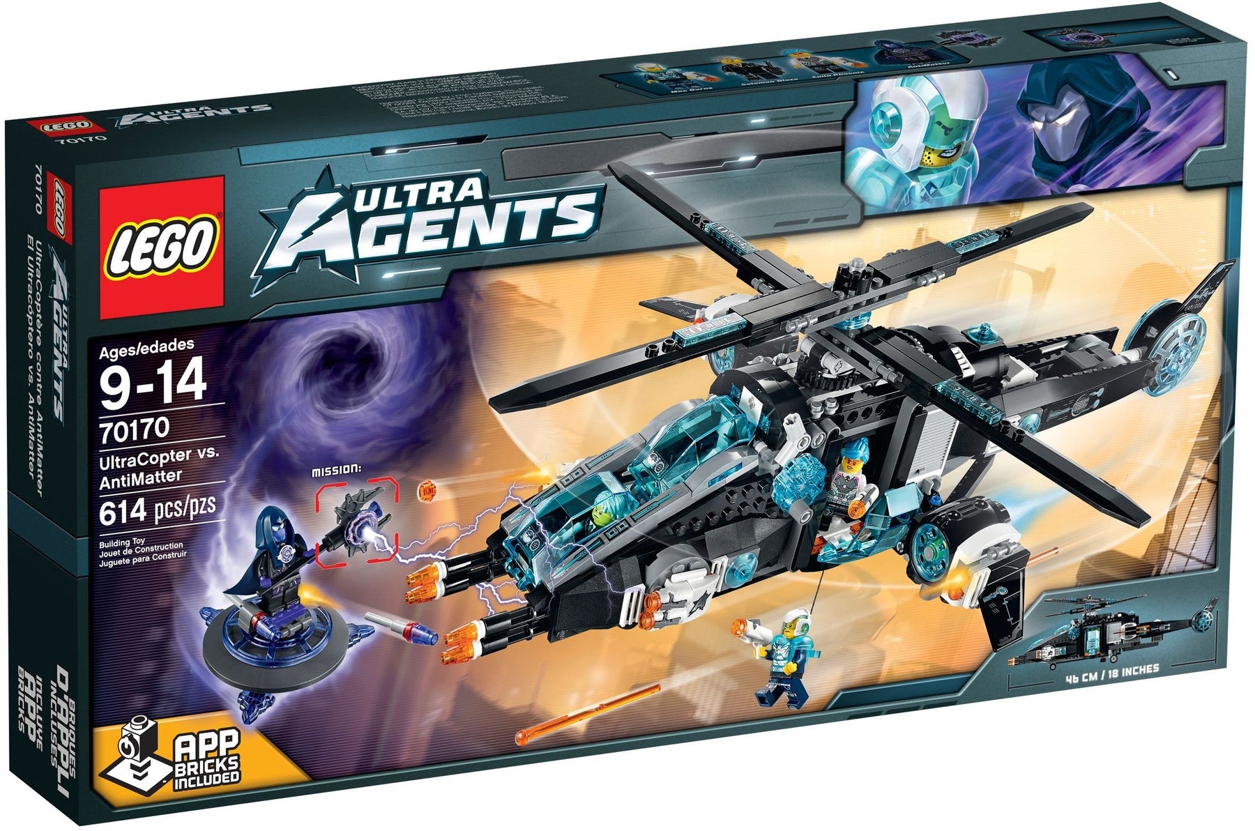 LEGO 70170 UltraCopter Battle AntiMatter - SuperSaverAU - view 1