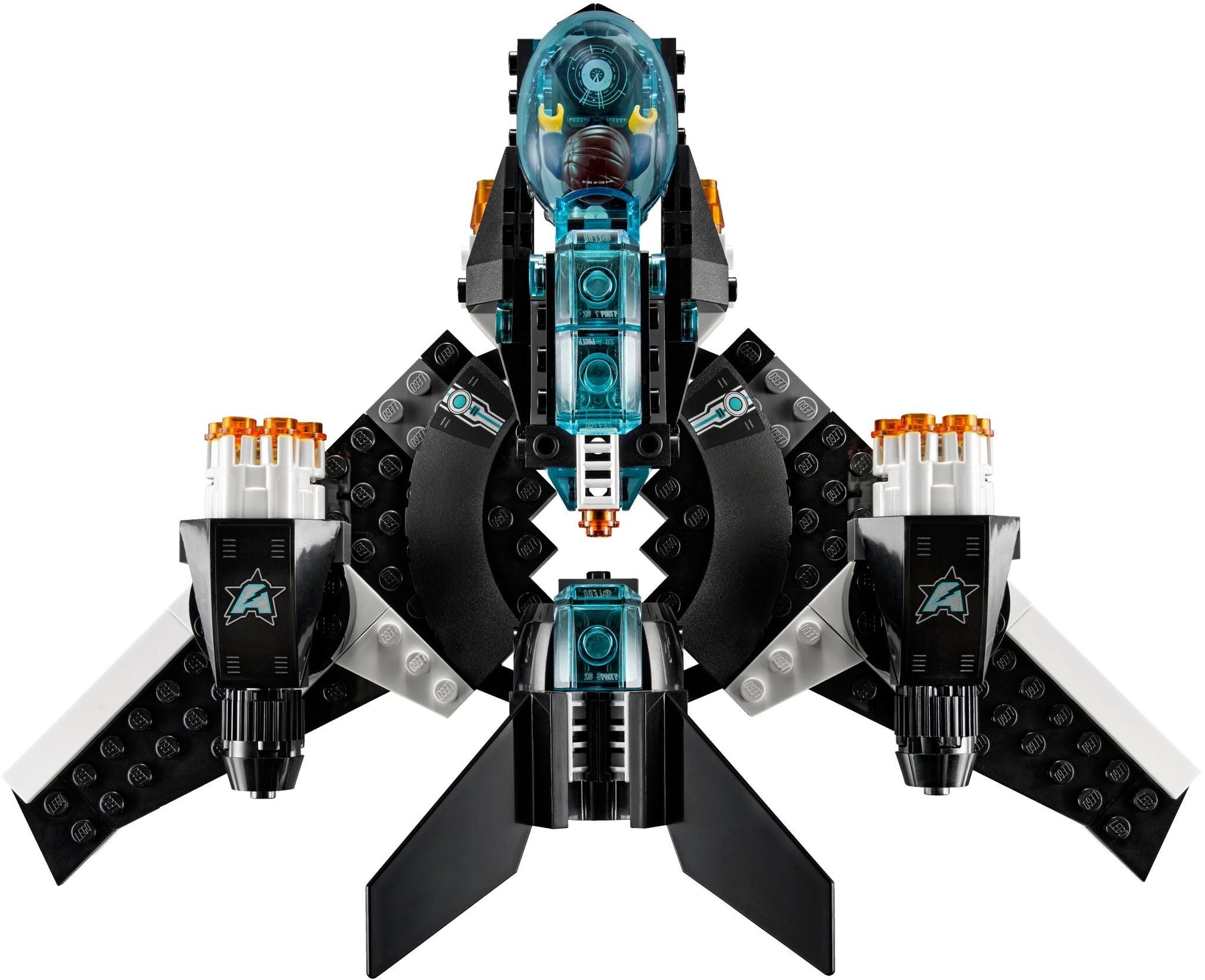 LEGO 70171 Ultra Agents Ultrasonic Jet vs. Brainstein - SuperSaverAU - view 2