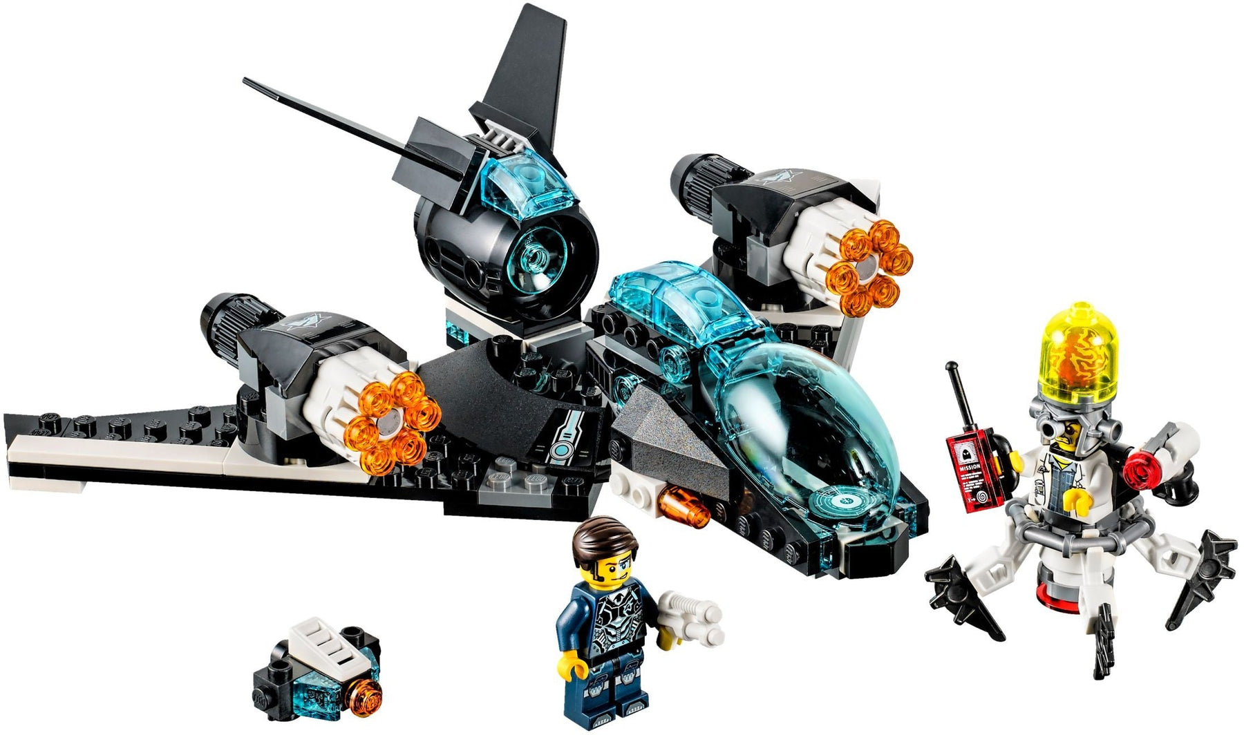 LEGO 70171 Ultra Agents Ultrasonic Jet vs. Brainstein - SuperSaverAU - view 6