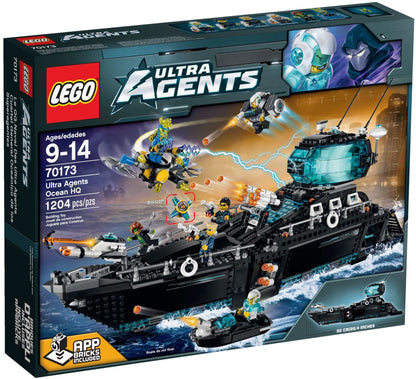 LEGO 70173 Ultra Agents Ocean HQ Playset