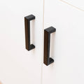 Taskmaster 128mm Black Matte Hollow Rectangle Handle - Steel - 1 Pack - SuperSaverAU - view 4
