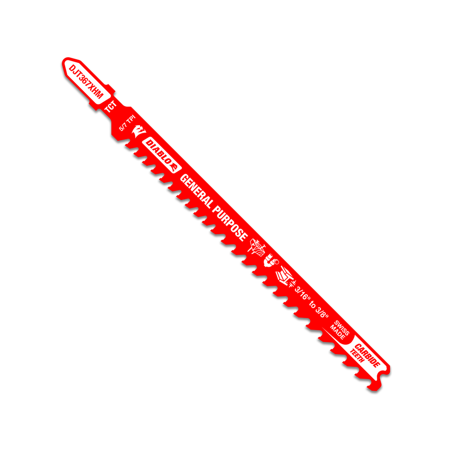Diablo 132mm Tungsten Carbide Jig Saw Blade for General Purpose