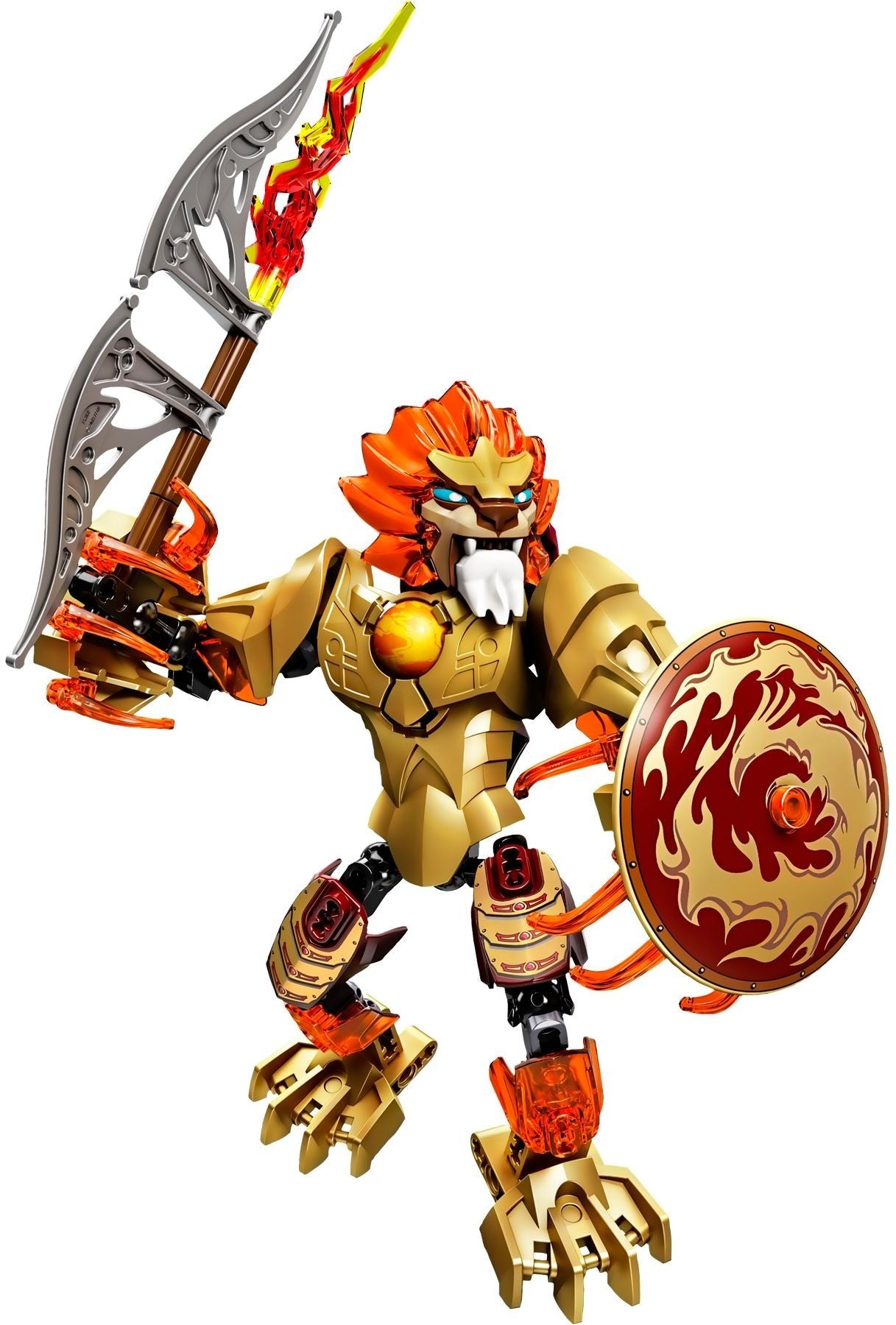 LEGO 70206 CHI Laval - Buildable Lion Warrior Figure