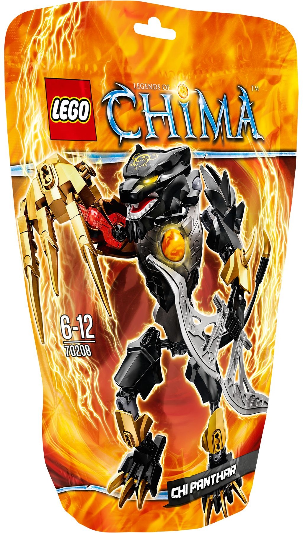 LEGO 70208 CHI Panthar - Buildable Panther Warrior - SuperSaverAU - view 1