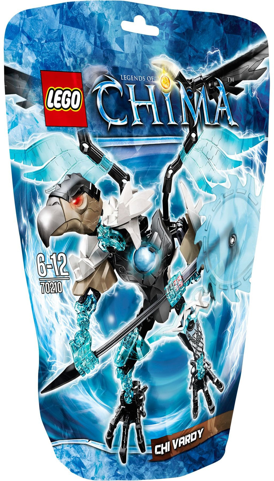 LEGO 70210 CHI Vardy - Buildable Ice Vulture Warrior - SuperSaverAU - view 1