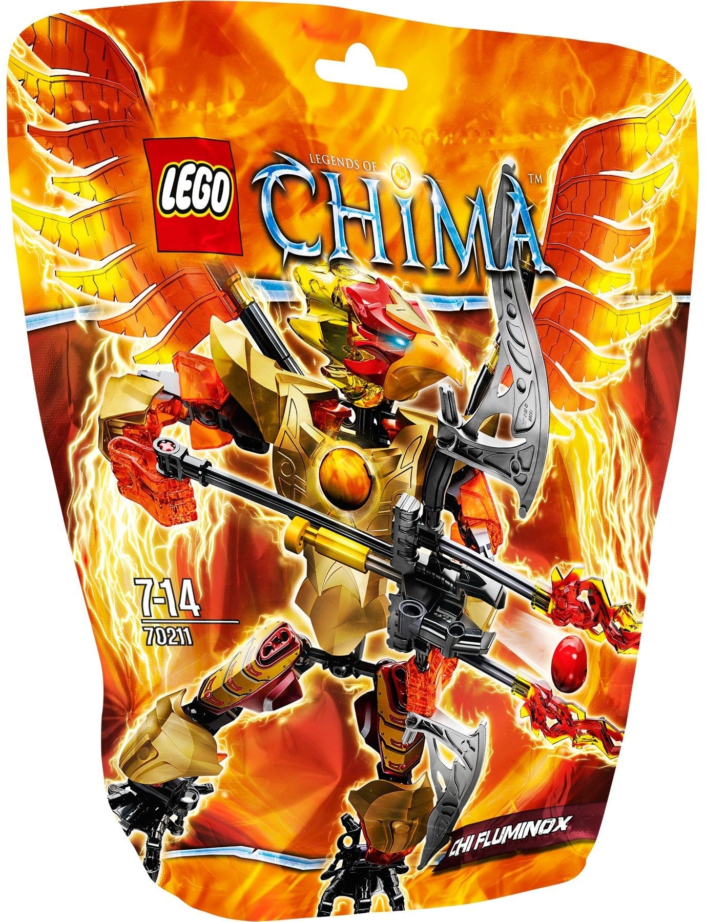 LEGO 70211 CHI Fluminox - Buildable Phoenix Warrior - SuperSaverAU - view 1