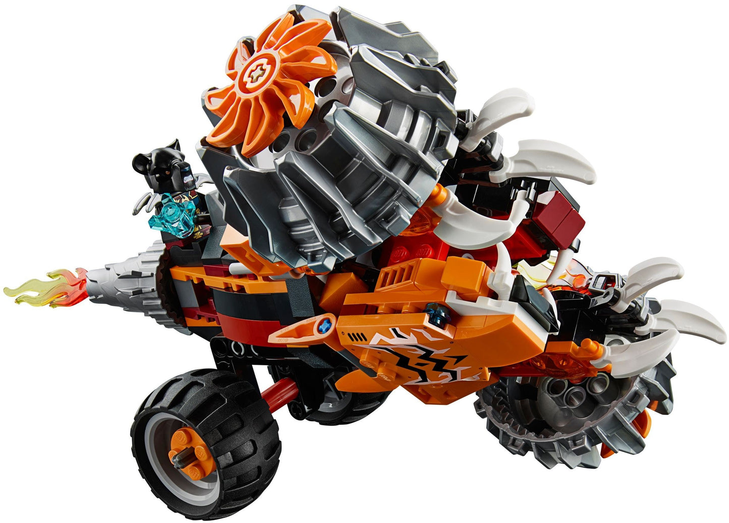 LEGO 70222 Tormak's Shadow Blazer - CHI Panther vs. Saber-tooth