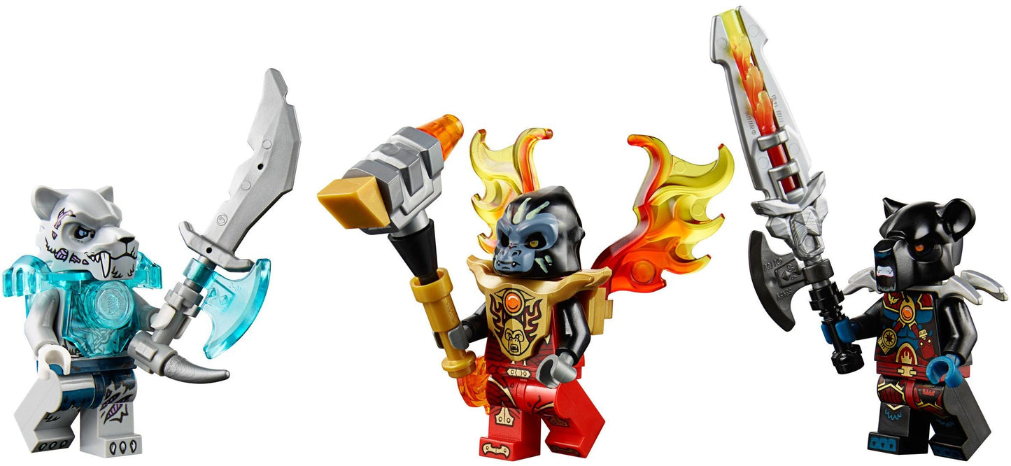 LEGO 70222 Tormak's Shadow Blazer - CHI Panther vs. Saber-tooth