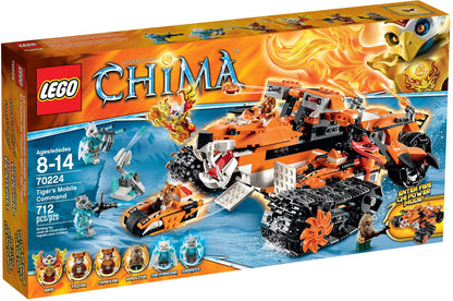 LEGO 70224 Tiger's Mobile Command: CHI Battles Sir Fangar