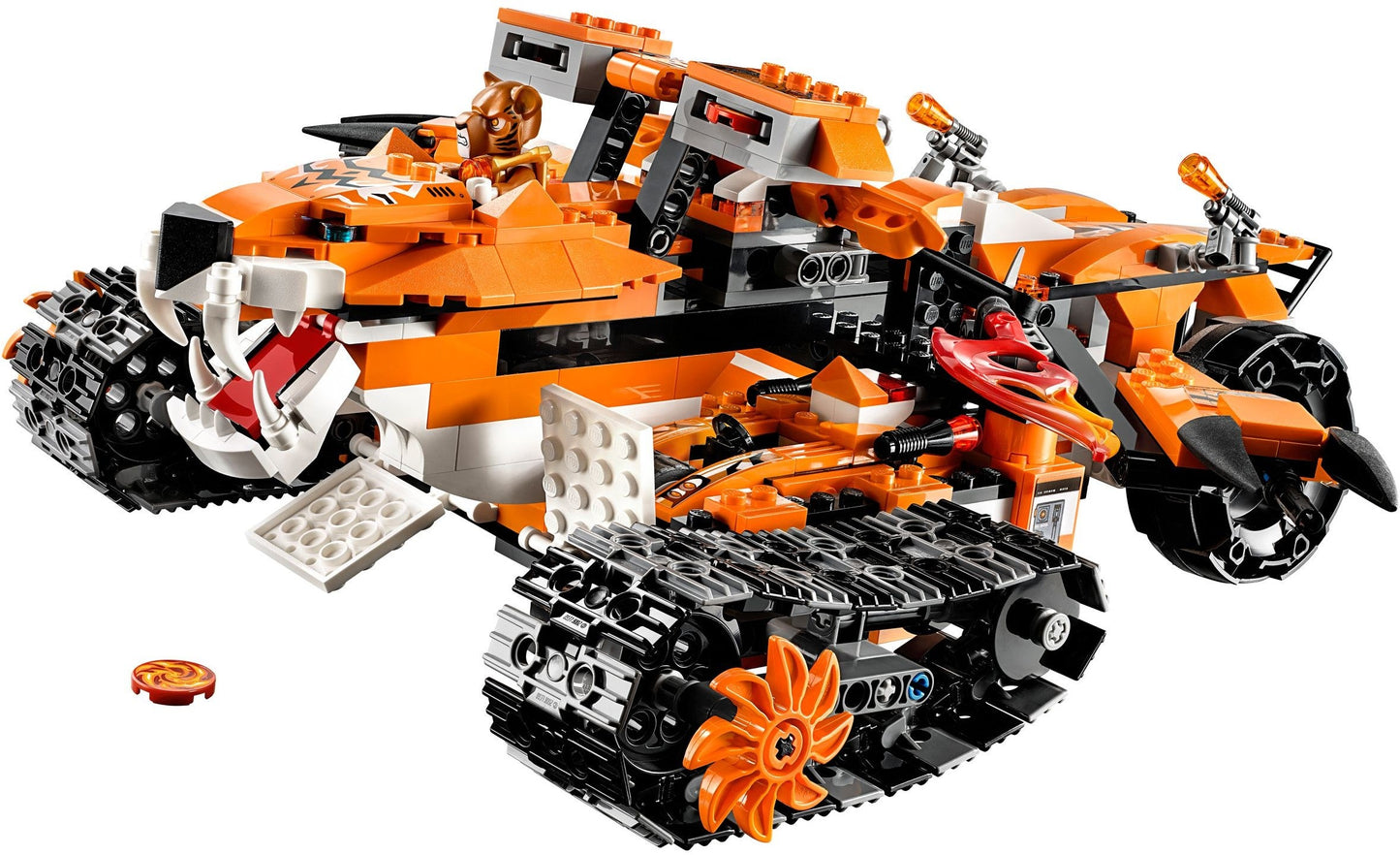 LEGO 70224 Tiger's Mobile Command: CHI Battles Sir Fangar