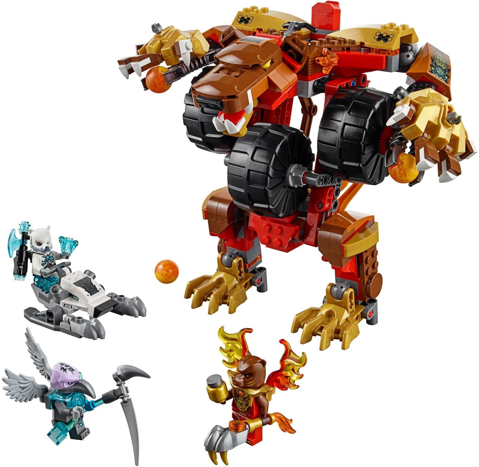 LEGO 70225 Bladvic's Rumble Bear Mech Warrior - SuperSaverAU - view 4