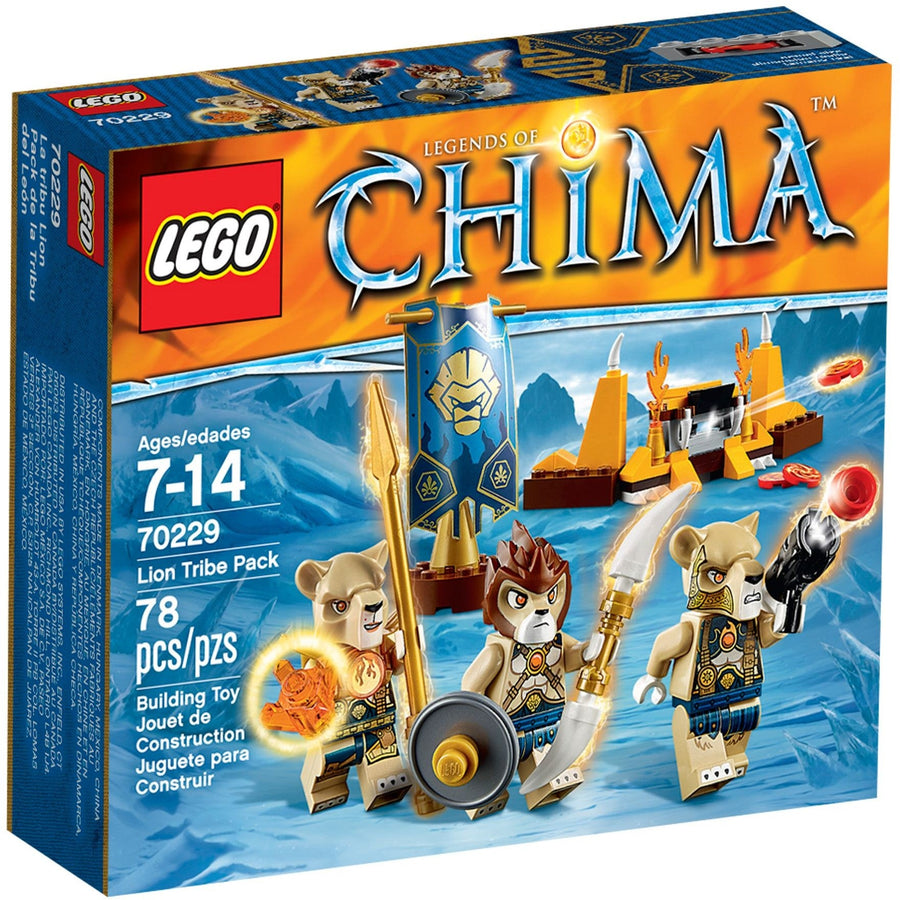 LEGO 70229 Lion Tribe Pack - Li’Ella & Warriors - SuperSaverAU - view 1