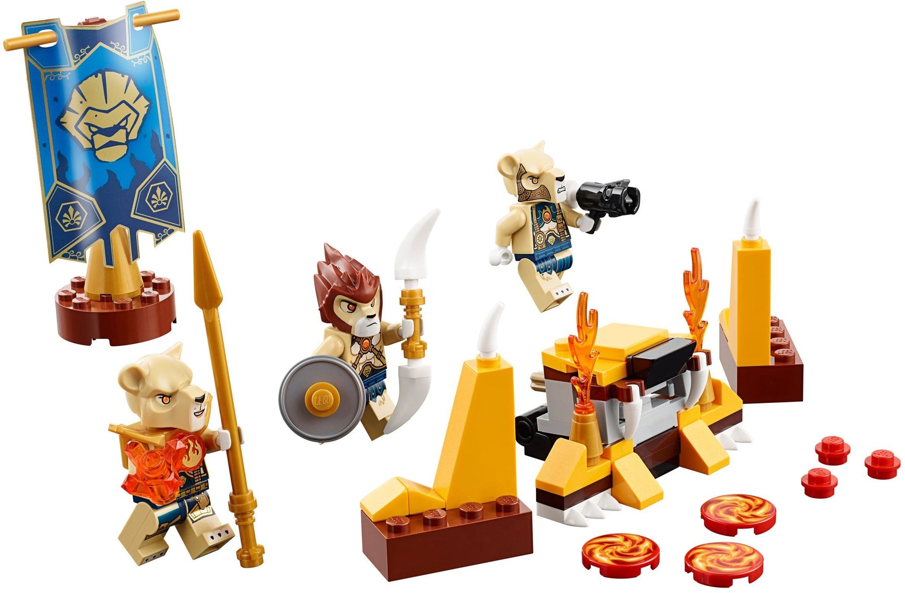 LEGO 70229 Lion Tribe Pack - Li’Ella & Warriors - SuperSaverAU - view 7
