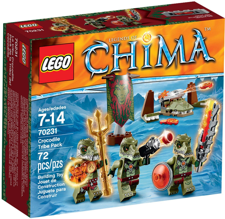 LEGO 70231 Crocodile Tribe Pack - Legends of Chima - SuperSaverAU - view 1