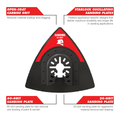 Diablo 90mm 20 Grit Carbide Grit Multi Tool Sanding Plate - Aggressive Removal - SuperSaverAU - view 3