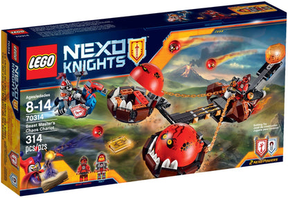 LEGO 70314 Beast Master's Chaos Chariot + Hover Horse - NEXO KNIGHTS