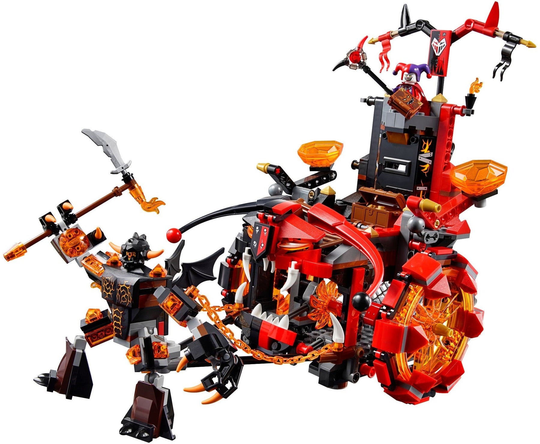 LEGO 70316 Jestro's Evil Mobile & Sparkks - SuperSaverAU - view 2