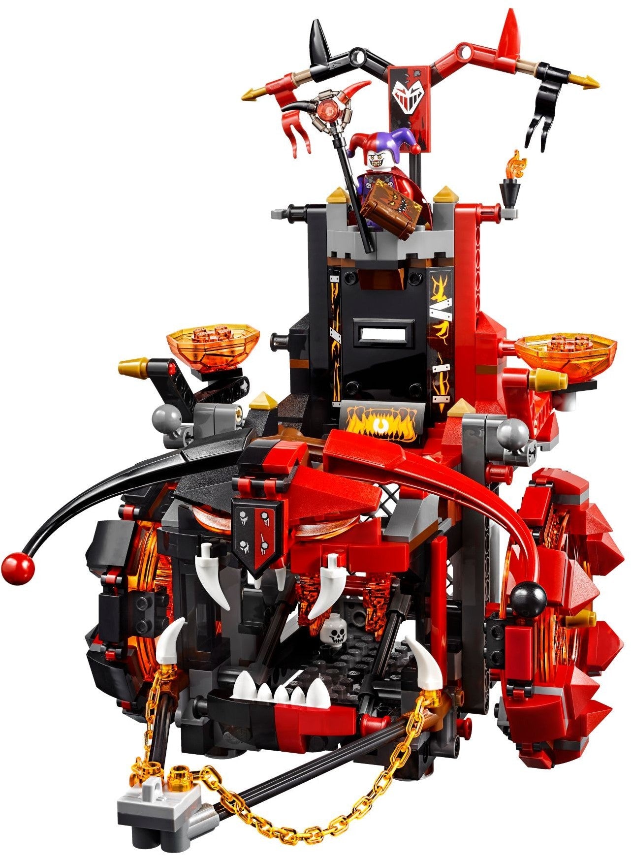 LEGO 70316 Jestro's Evil Mobile & Sparkks - SuperSaverAU - view 4