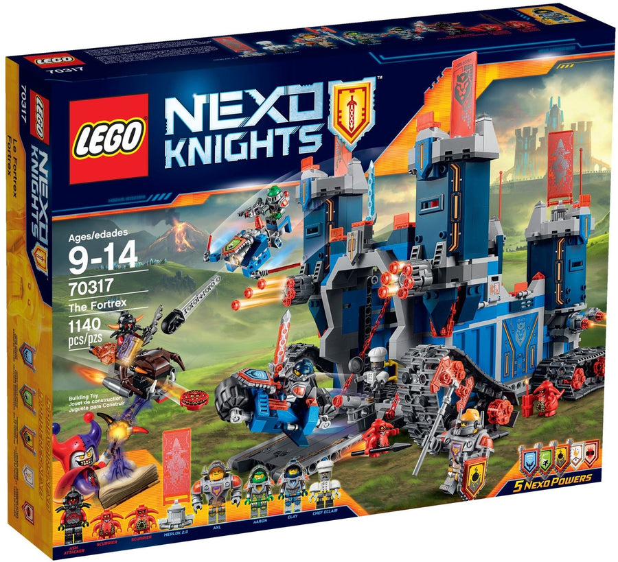 LEGO 70317 The Fortrex - NEXO KNIGHTS Rolling Battle Castle - SuperSaverAU - view 1
