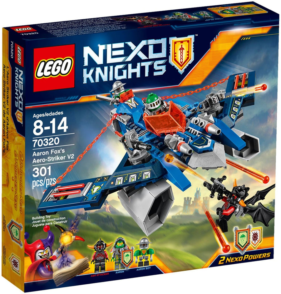 LEGO 70320 Aaron Fox's Aero-Striker V2 NEXO KNIGHTS - SuperSaverAU - view 1