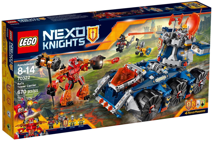 LEGO 70322 Axl's Tower Carrier: Battle Burnzie & Protect the Book of Fear - SuperSaverAU - view 1