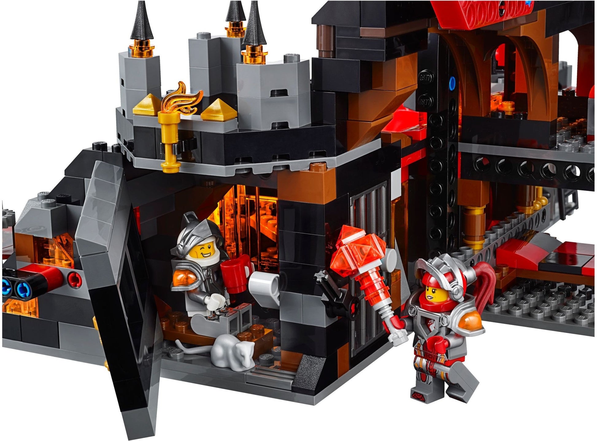 LEGO 70323 Nexo Knights Jestro's Volcano Lair Building Kit- Auzzi Store