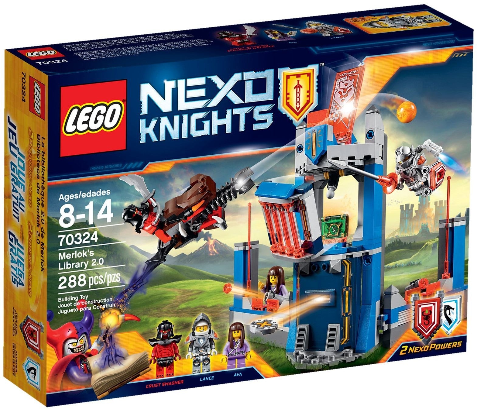 LEGO 70324 Merlok's Library 2.0 NEXO KNIGHTS - SuperSaverAU - view 1