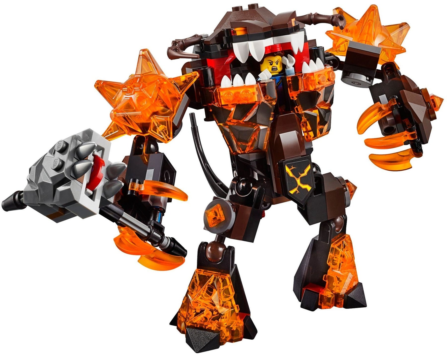 LEGO 70325 NEXO KNIGHTS Infernox Captures Queen Halbert - SuperSaverAU - view 4