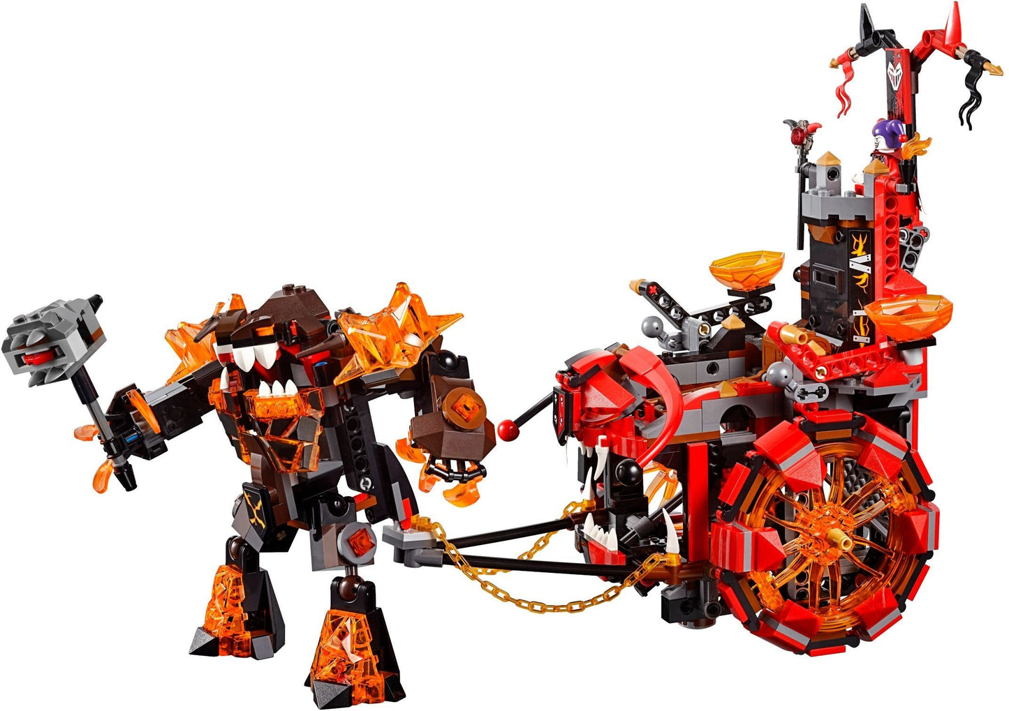 LEGO 70325 NEXO KNIGHTS Infernox Captures Queen Halbert