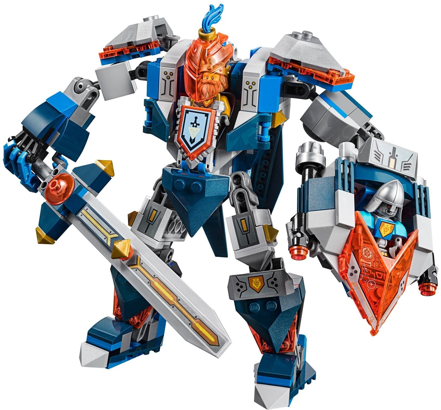 LEGO 70327 King's Mech - NEXO KNIGHTS Battle Suit - SuperSaverAU - view 4