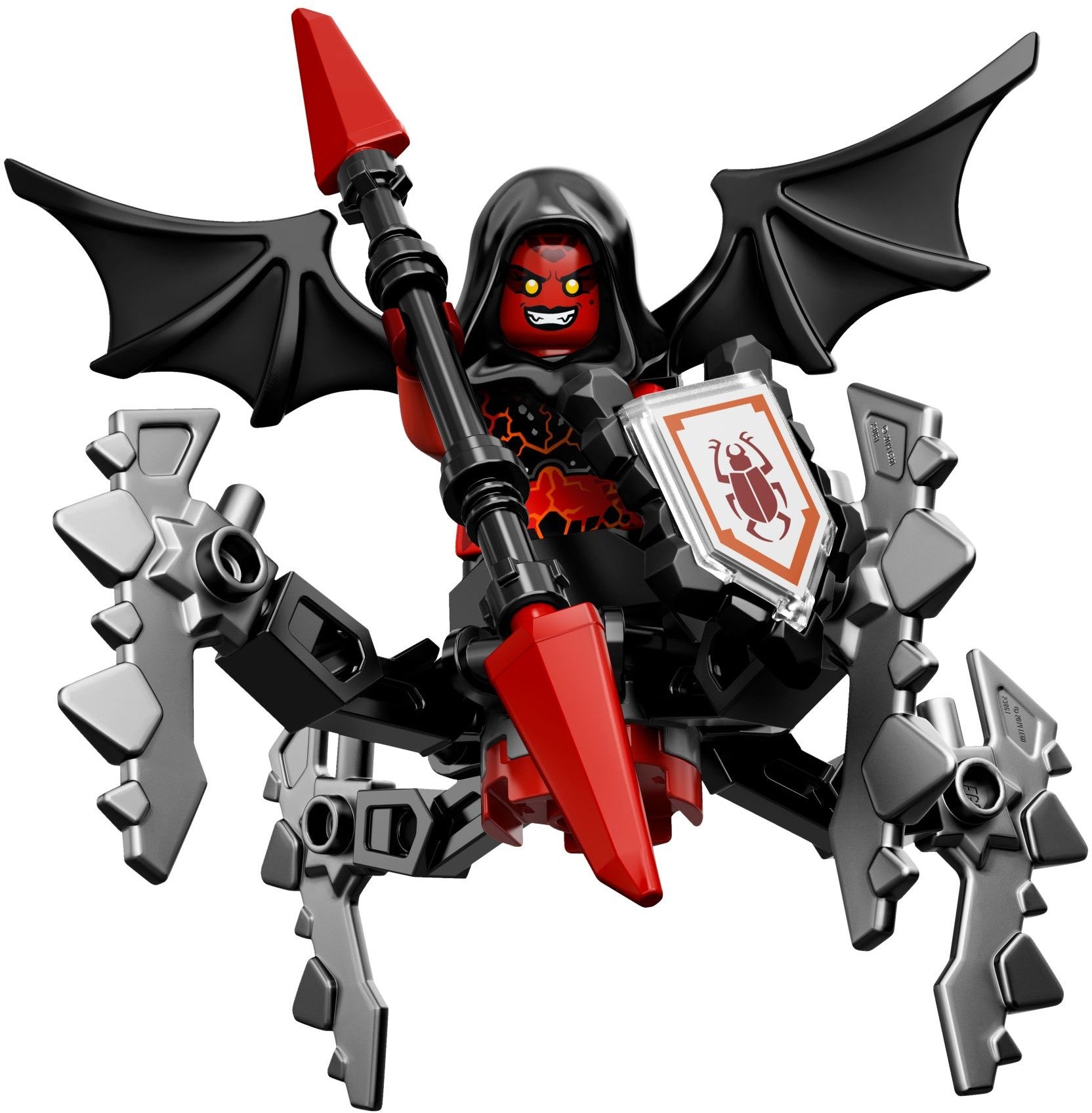 LEGO 70335 Ultimate Lavaria - NEXO KNIGHTS Spider Figure - SuperSaverAU - view 2