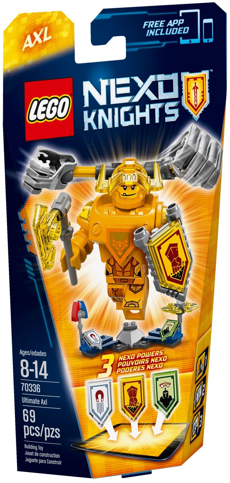 LEGO NEXO KNIGHTS 70336 Ultimate Axl- Auzzi Store