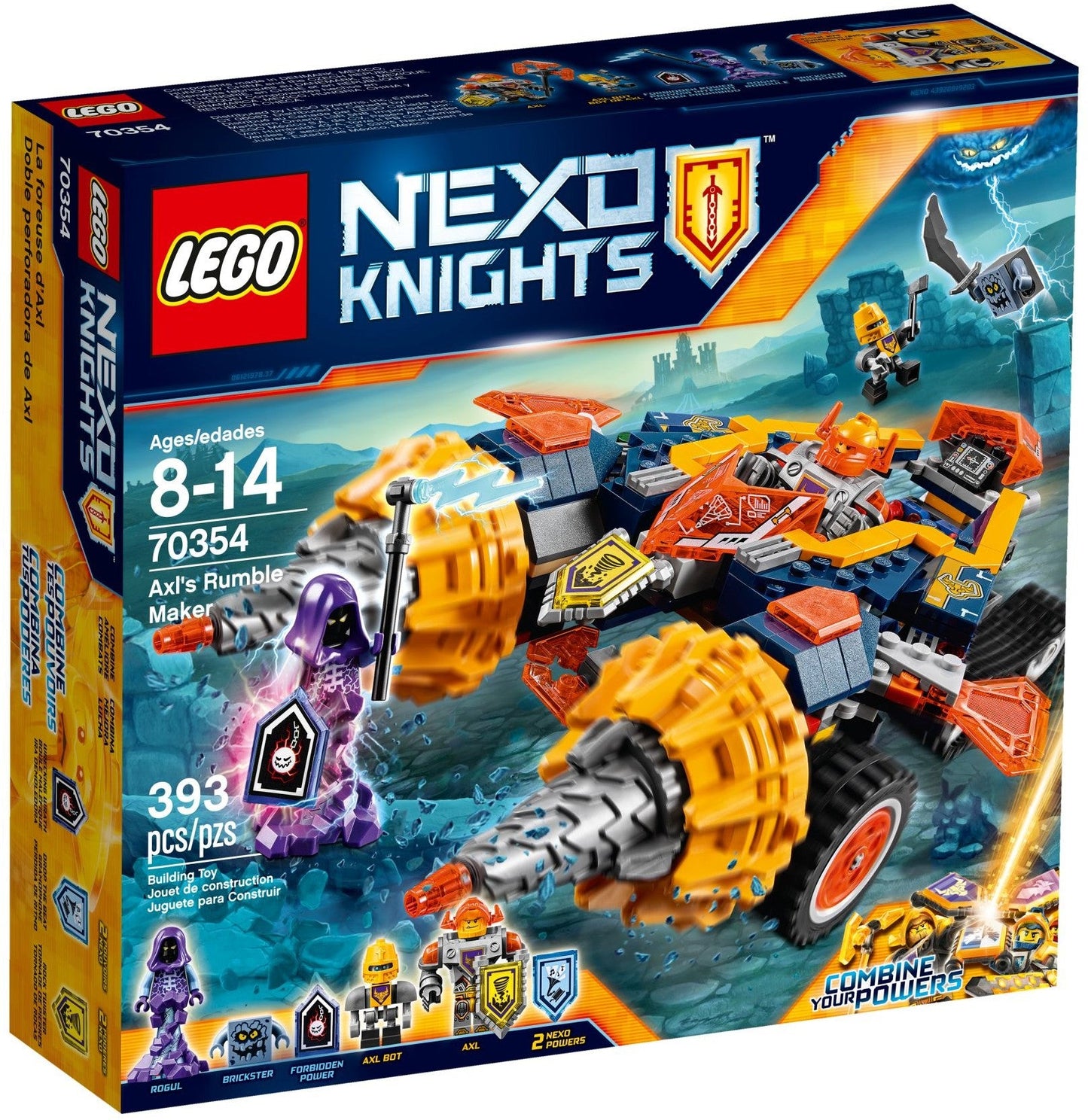 LEGO 70354 Axl's Rumble Maker 3-in-1 Building Kit