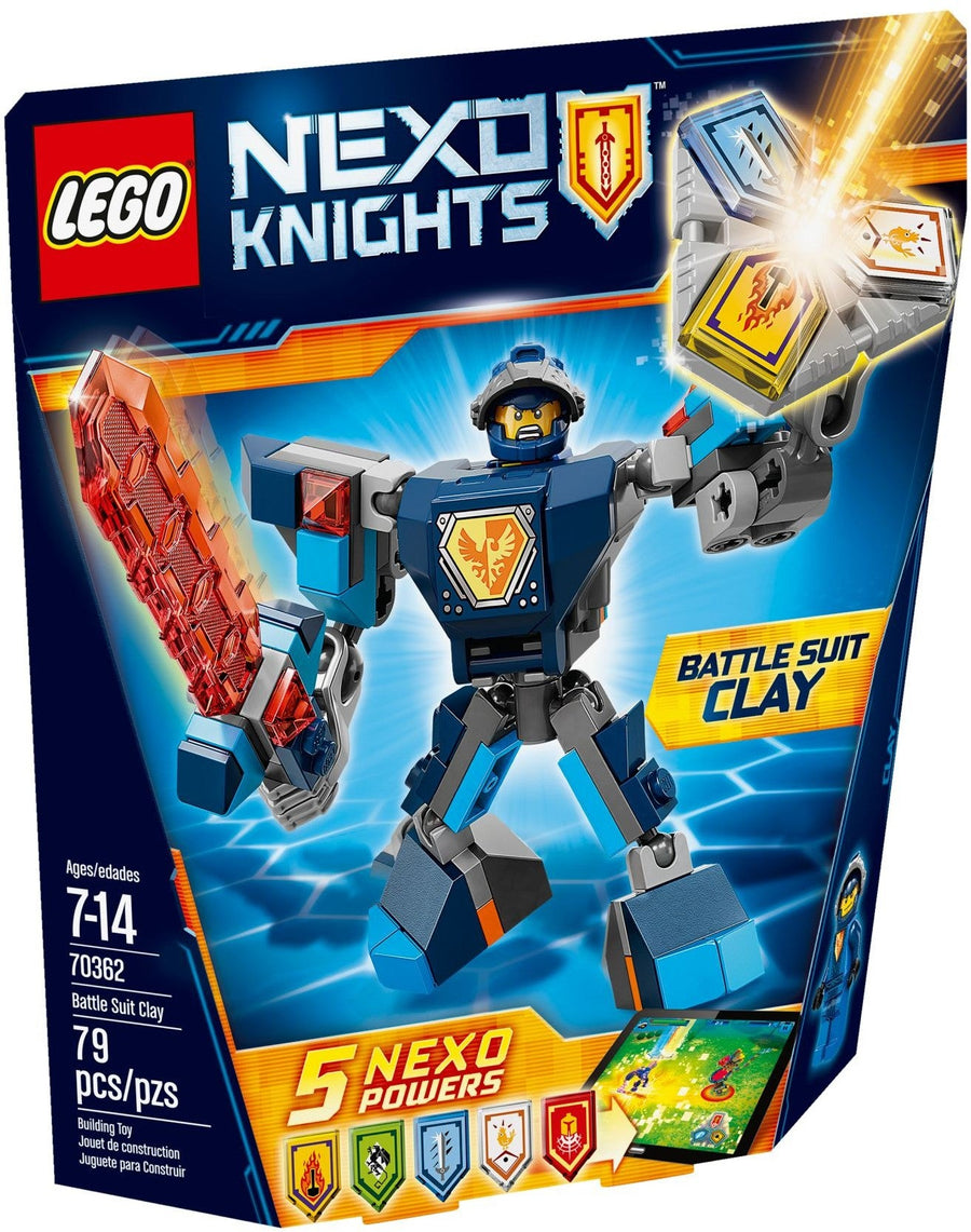 LEGO 70362 Battle Suit Clay - NEXO KNIGHTS Mech - SuperSaverAU - view 1